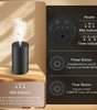 Cozome-Waterless Diffuser for Essential Oil USB Rechargeable Mini Scent Air Machine Aromatherapy Atomizing Diffuser Humidifier with 1/4/8 Hours Continuous Modes