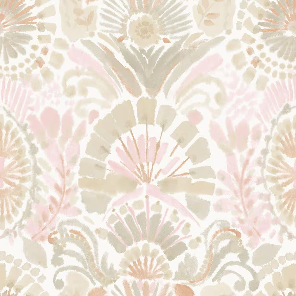 Wandering Rose Bohemia Vinyl Peel and Stick Wallpaper Roll (Covers 28 sq. ft.)