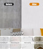 3D Self-Adhesive Linen Wallpaper Continuous Waterproof Wall Stickers Living Room Bedroom Kitchen Cabinet Waterproof Wall Sticker
