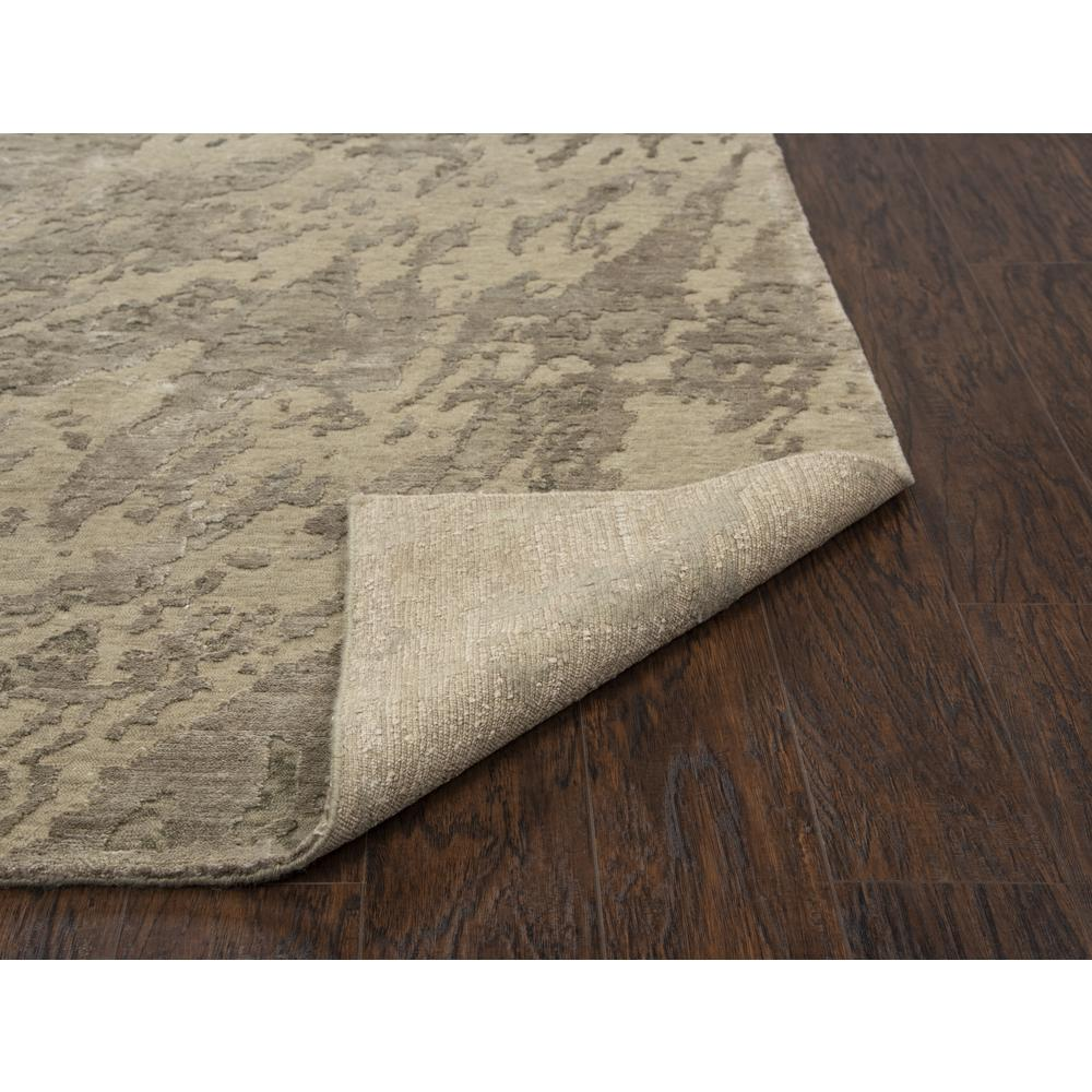 Hand Knotted Cut Pile Wool/ Viscose Rug, 8' x 10'