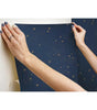 Upon A Star Navy Vinyl Peel & Stick Wallpaper Roll (Covers 28.18 Sq. Ft.)