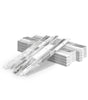 Irregular Shape Modern Grey Marble Pattern Peel And Stick Wallpaper Kitchen Bathroom Tile Stickers
