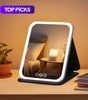 LED makeup mirror, portable mirror, foldable with light, makeup mirror, desktop fill light, student dormitory office mirror, ins high-value light #TOP PICKS