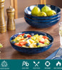 Vancasso Stern 4-Piece Large Pasta Bowls – 38 oz Ceramic Wide Bowls for Soup, Pasta, Salad & Cereal | Microwave Safe, Durable Stoneware Kitchenware