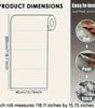 40CM Decorative PVC Peel and Stick Waterproof Wallpaper