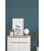 Blue Luxe Faux Grasscloth Vinyl Peel and Stick Wallpaper Roll