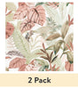 Pink Tropical Palm, Peel and Stick Wallpaper 13.35 Sq. Ft.