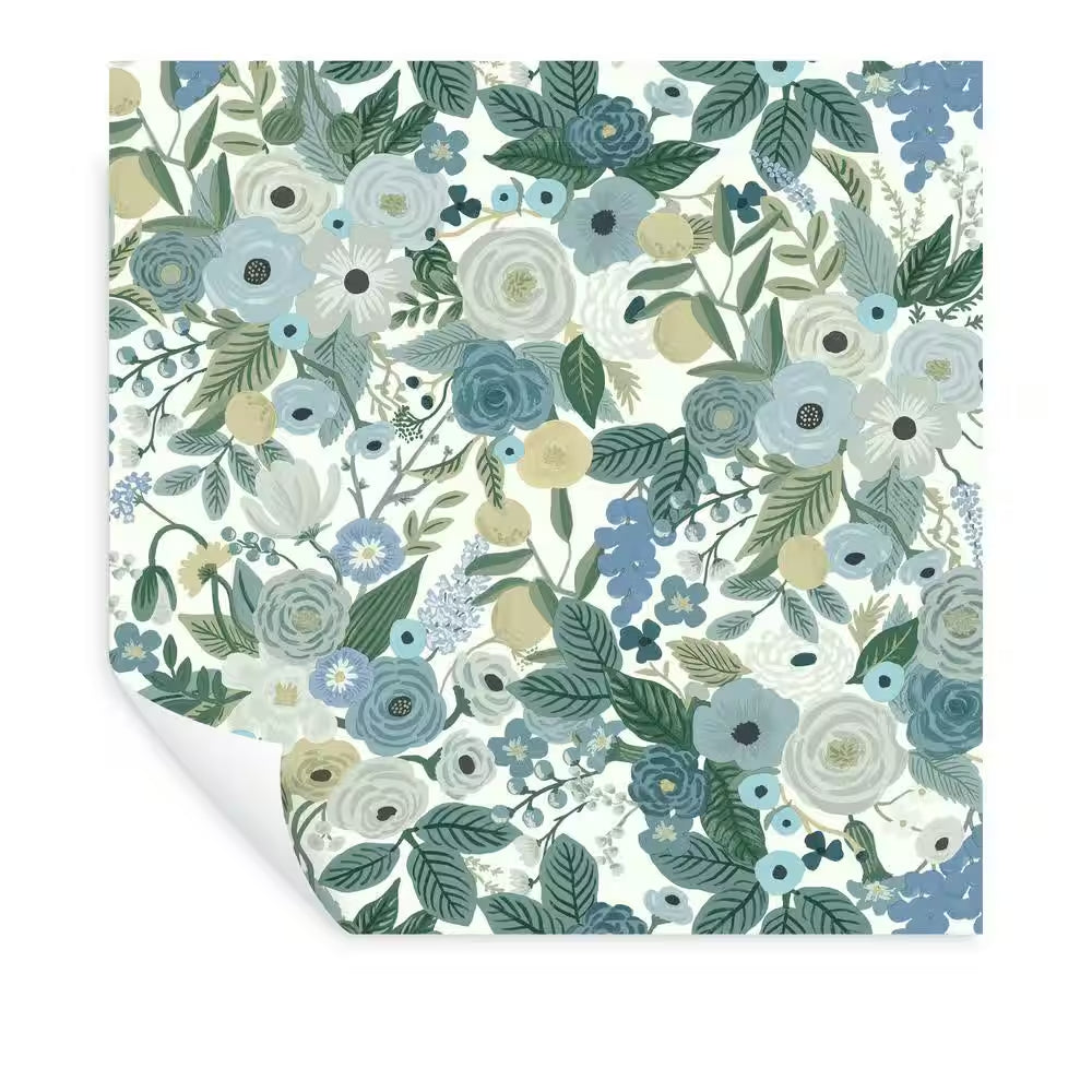 45 sq. ft. Garden Party Premium Vinyl Peel and Stick Wallpaper
