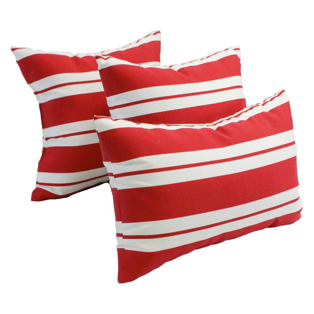 18 inch Throw Pillow and Two 20 inch by 8 inch Bolsters (Set of 3)  9917-S3-CO-JO18-12