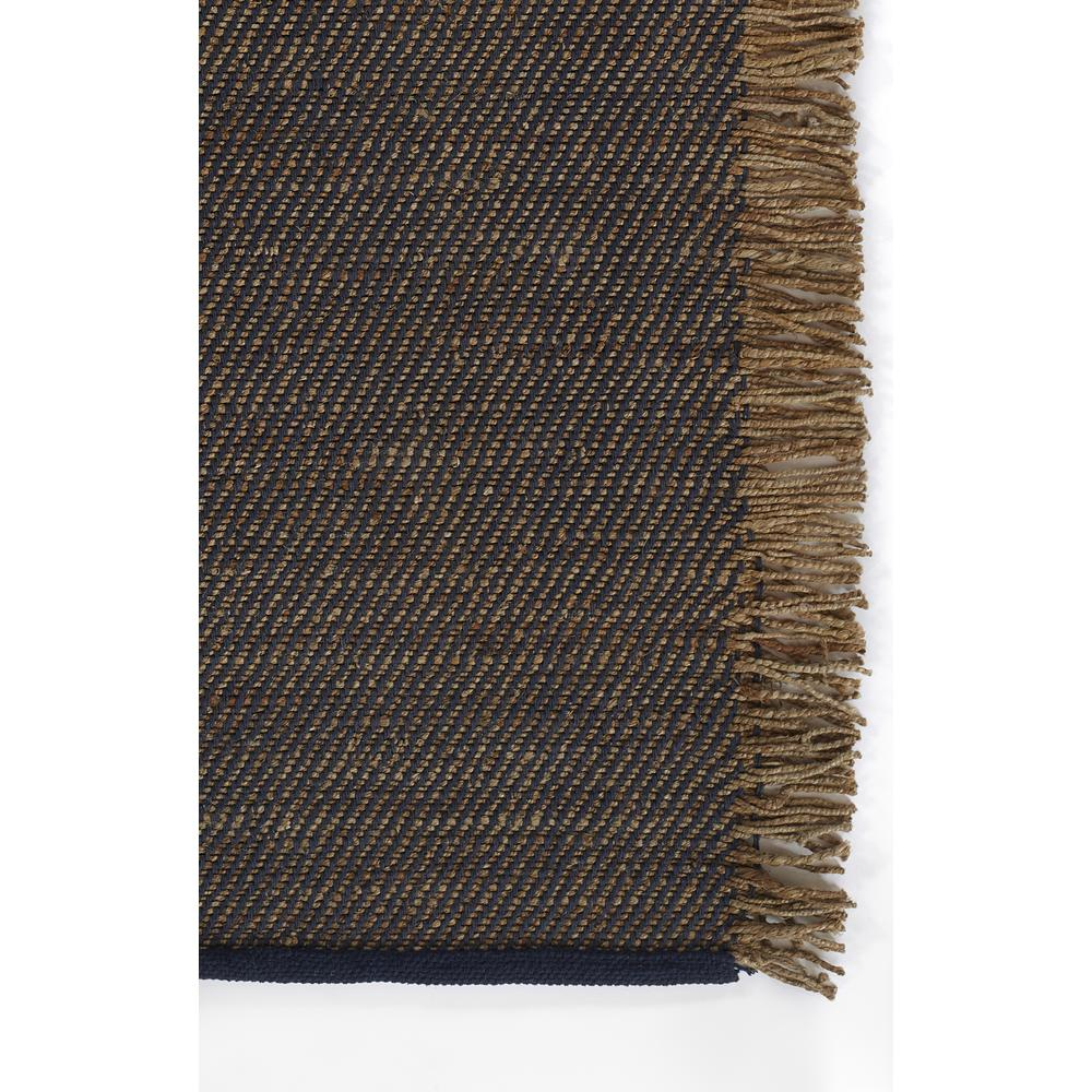 Contemporary Runner Area Rug, Blue, 2'3" X 8' Runner