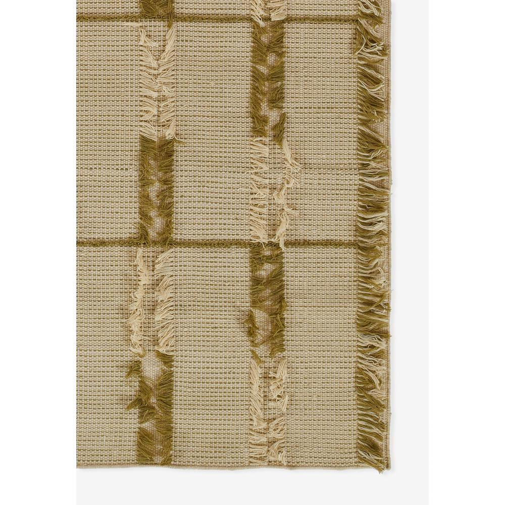 Contemporary Runner Area Rug, Green, 2'3" X 8' Runner
