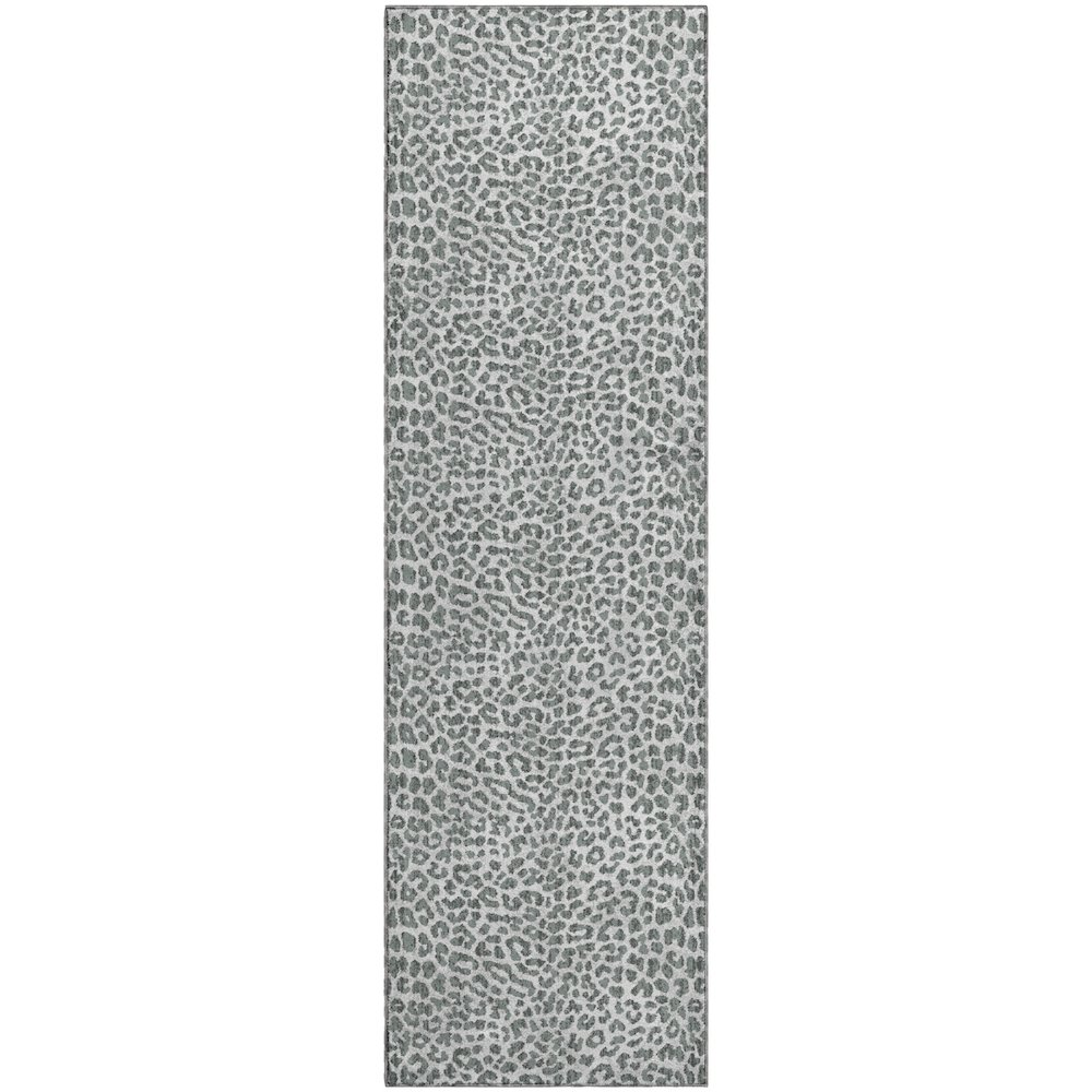 Premium Machine Washable Mayfield  Gray 2'3" x 7'6" Runner Rug