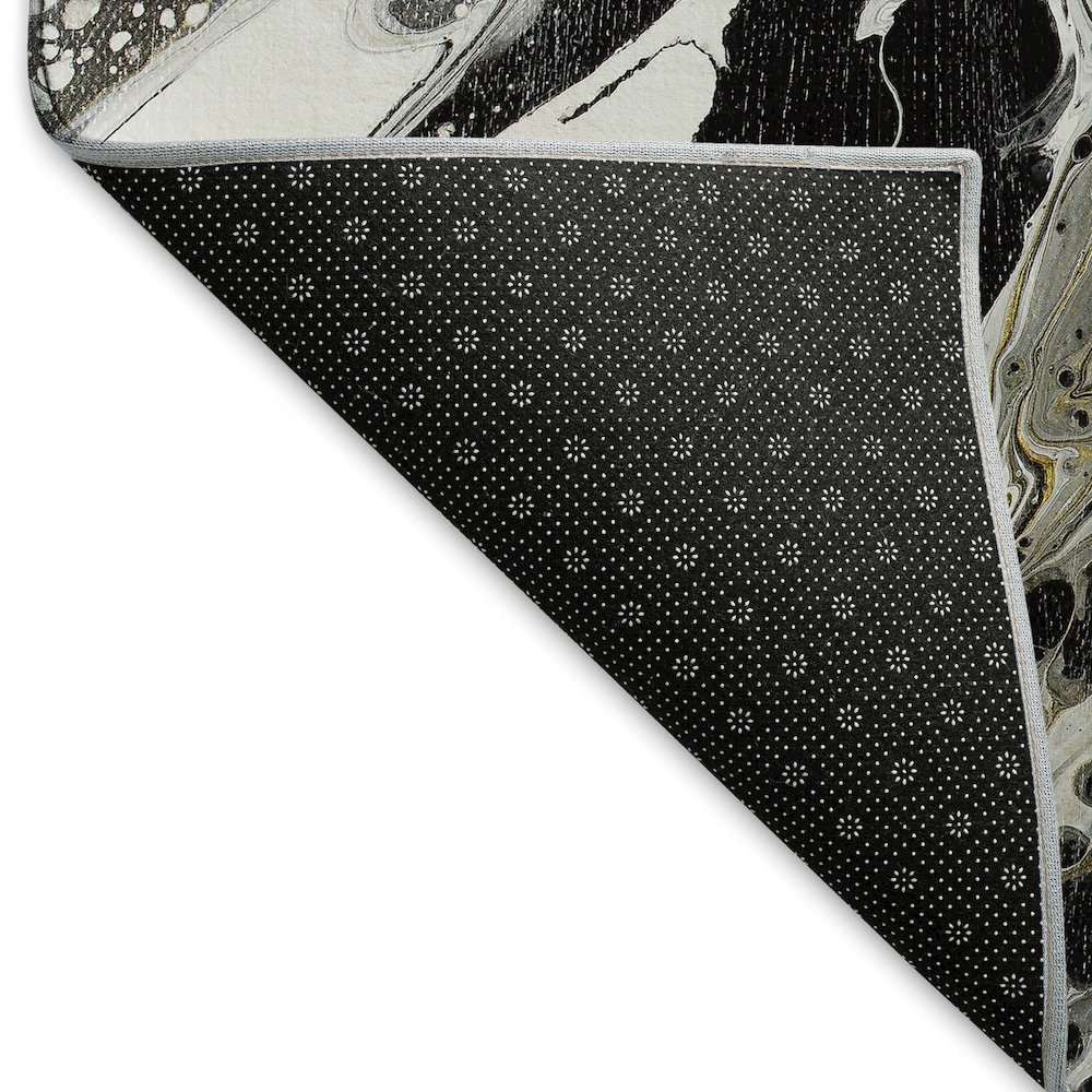 Premium Machine Washable Mayfield  Midnight 2'3" x 7'6" Runner Rug