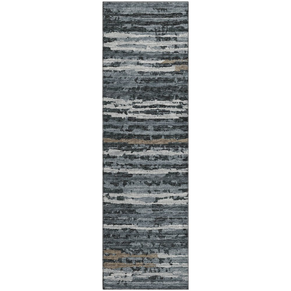 Premium Machine Washable Mayfield  Shadow 2'3" x 7'6" Runner Rug