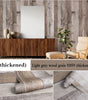 Retro Faux Wood Grain Peel And Stick Wallpaper Self-adhesive Wood Plank Wallpaper Roll Removable Vinyl Wall Covering For Restaur