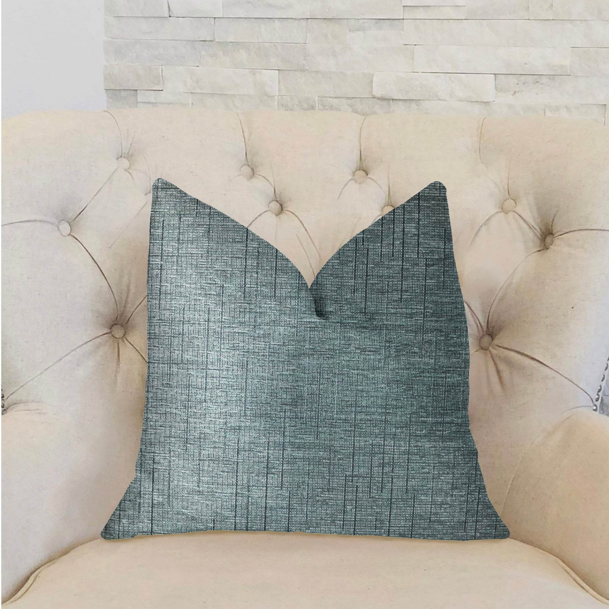 NewEra Bliss Blue Luxury Throw Pillow