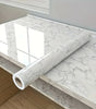 Heat-Resistant Oil-Proof Marble Peel and Stick Kitchen Countertop Wallpaper