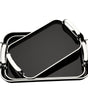 Set of 3 Plastic Serving Trays – Multi-Purpose Food Platters for Vegetables, Fruits, Snacks, Desserts, Cheese, and Party Displays – Ideal for Holidays, Gatherings & Thanksgiving