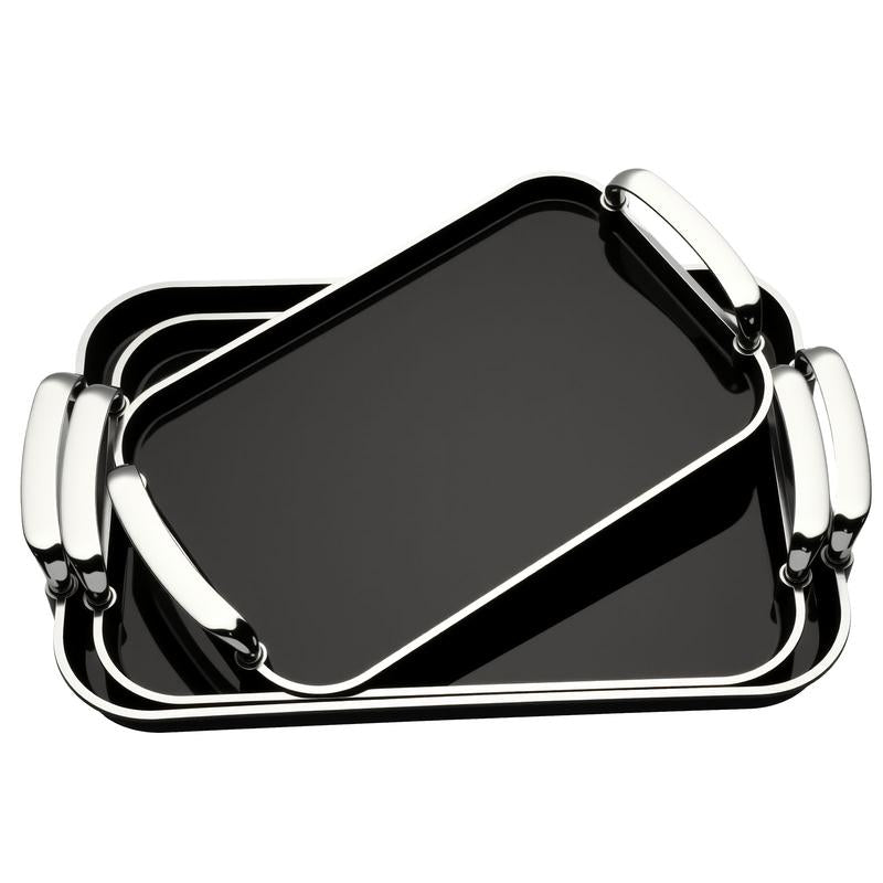 Set of 3 Plastic Serving Trays – Multi-Purpose Food Platters for Vegetables, Fruits, Snacks, Desserts, Cheese, and Party Displays – Ideal for Holidays, Gatherings & Thanksgiving