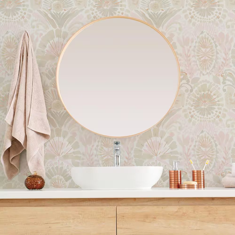Wandering Rose Bohemia Vinyl Peel and Stick Wallpaper Roll (Covers 28 sq. ft.)