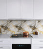 Thickening Decorative Walls Paper Wall Stickers Wallpaper for Kitchen Cooking Bench 40cm Waterproof and Oil Proof Adhesive Home