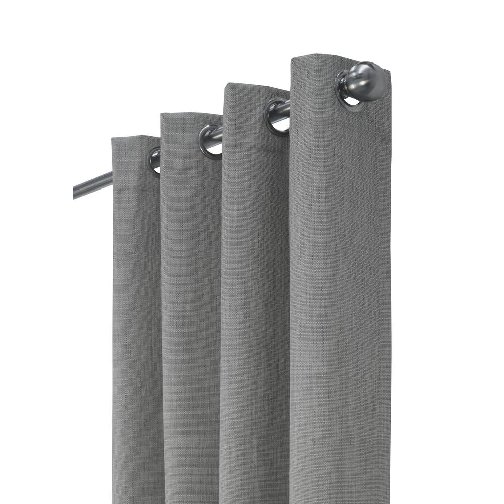 Newberry Blackout Grommet Curtain Panel 52 x 108 in Greige