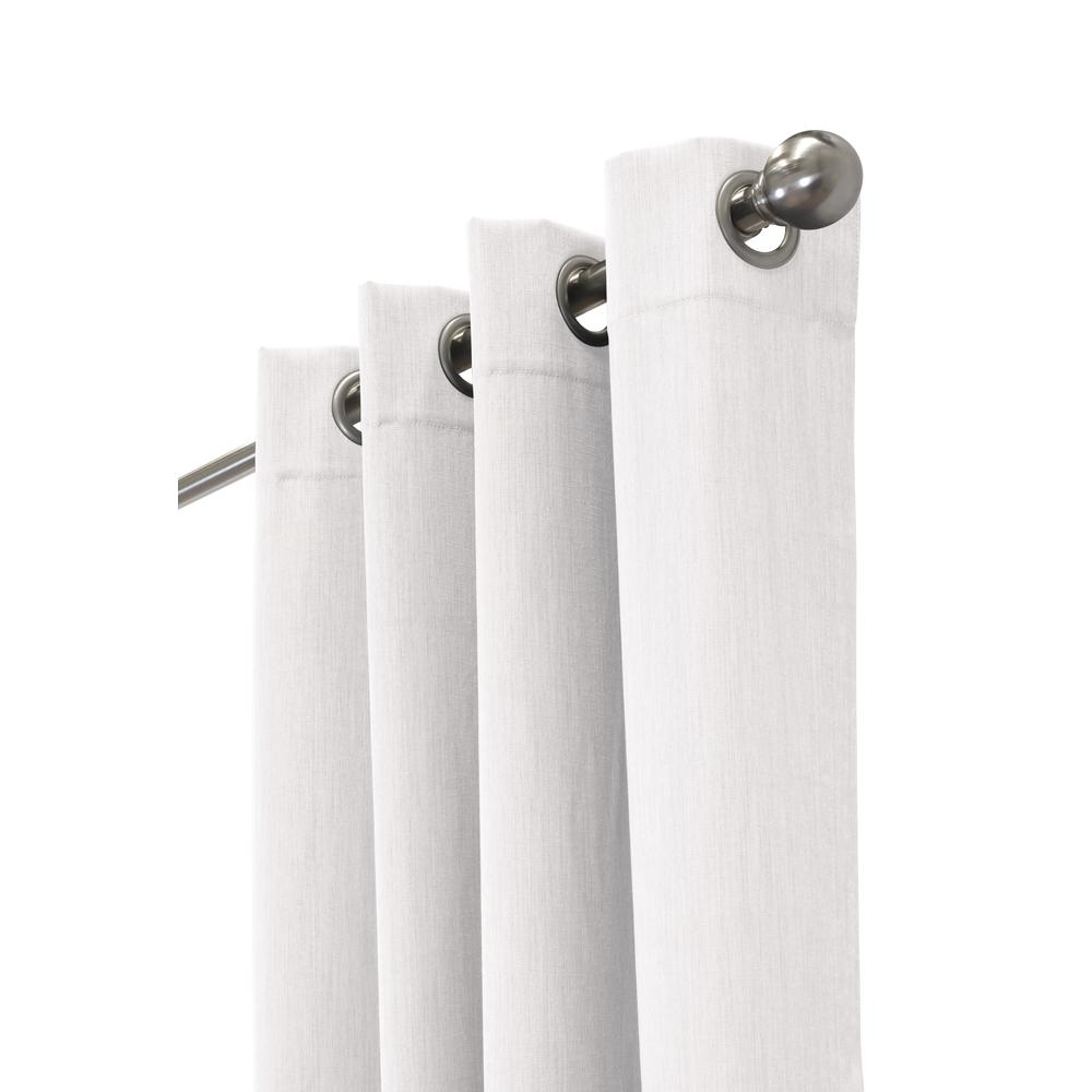 Kelly Blackout Grommet Curtain Panel 52 x 84 in White