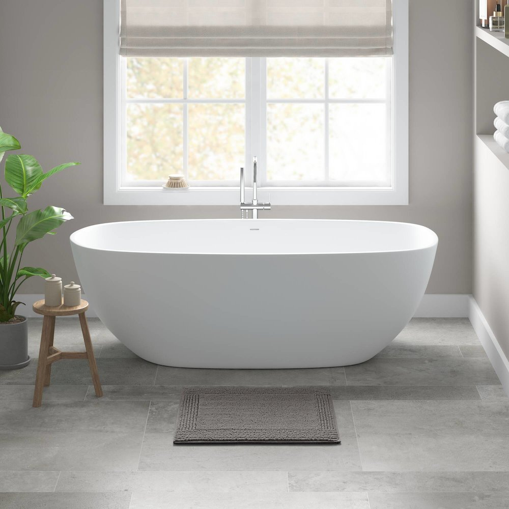 100% Cotton Tufted 3000 GSM Reversible Bath Rug