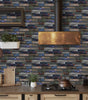 Peel And Stick Wallpaper Retro Stone Brick Self-adhesive Wall Stickers Bathroom Kitchen Back Stickers