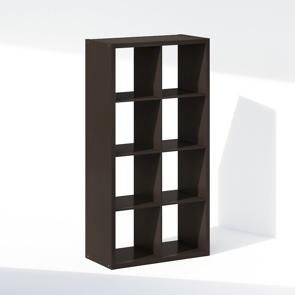 Open Back Cube Storage Organizer Shelf for Closets and Living Spaces