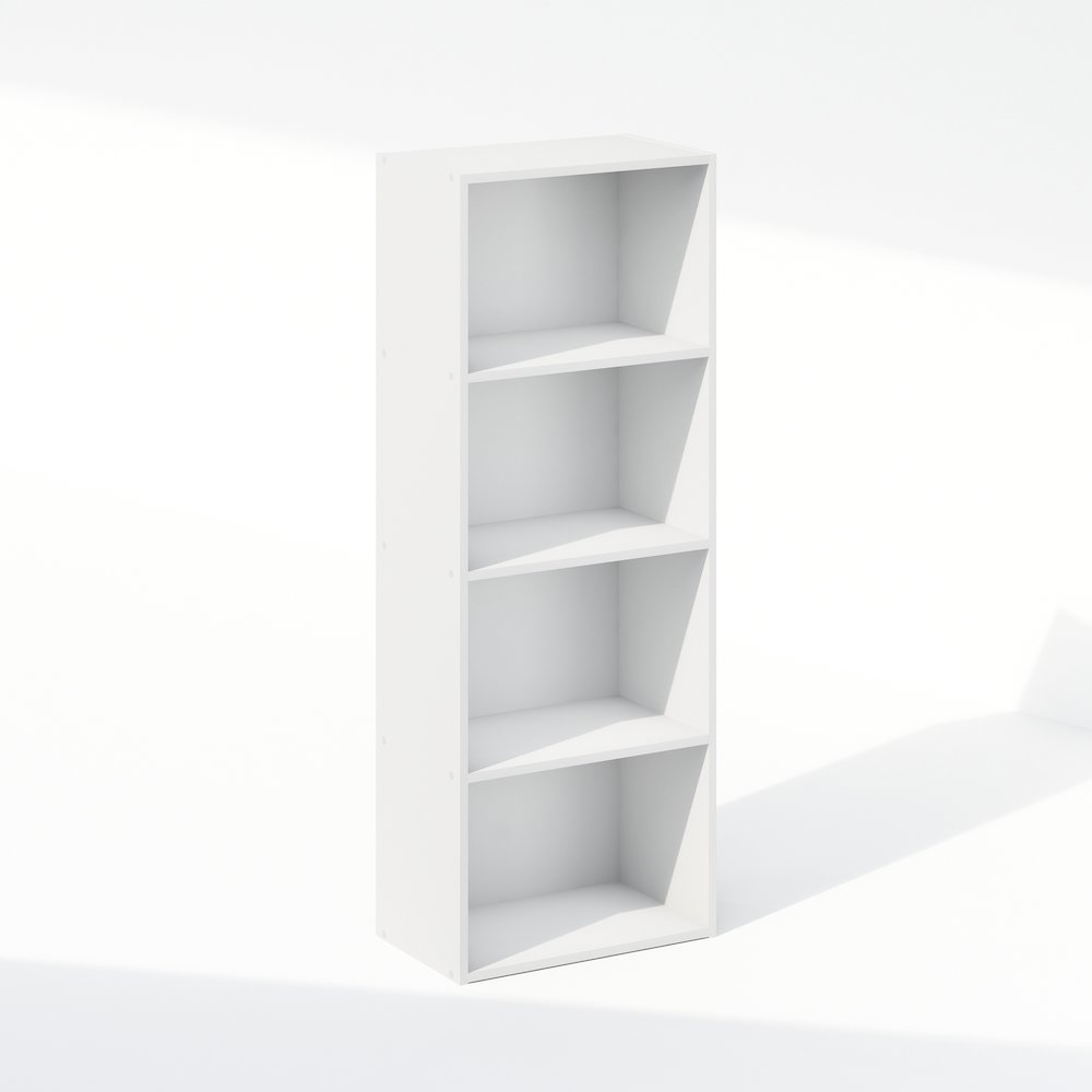 Reed 4-Tier Open Shelf Multipurpose Closet & Clothing Storage, Storage Organizer