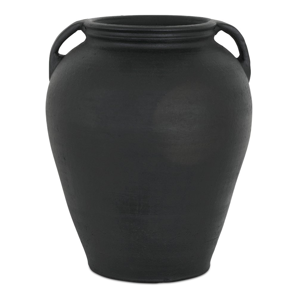 Jovi Vase Black Terracotta