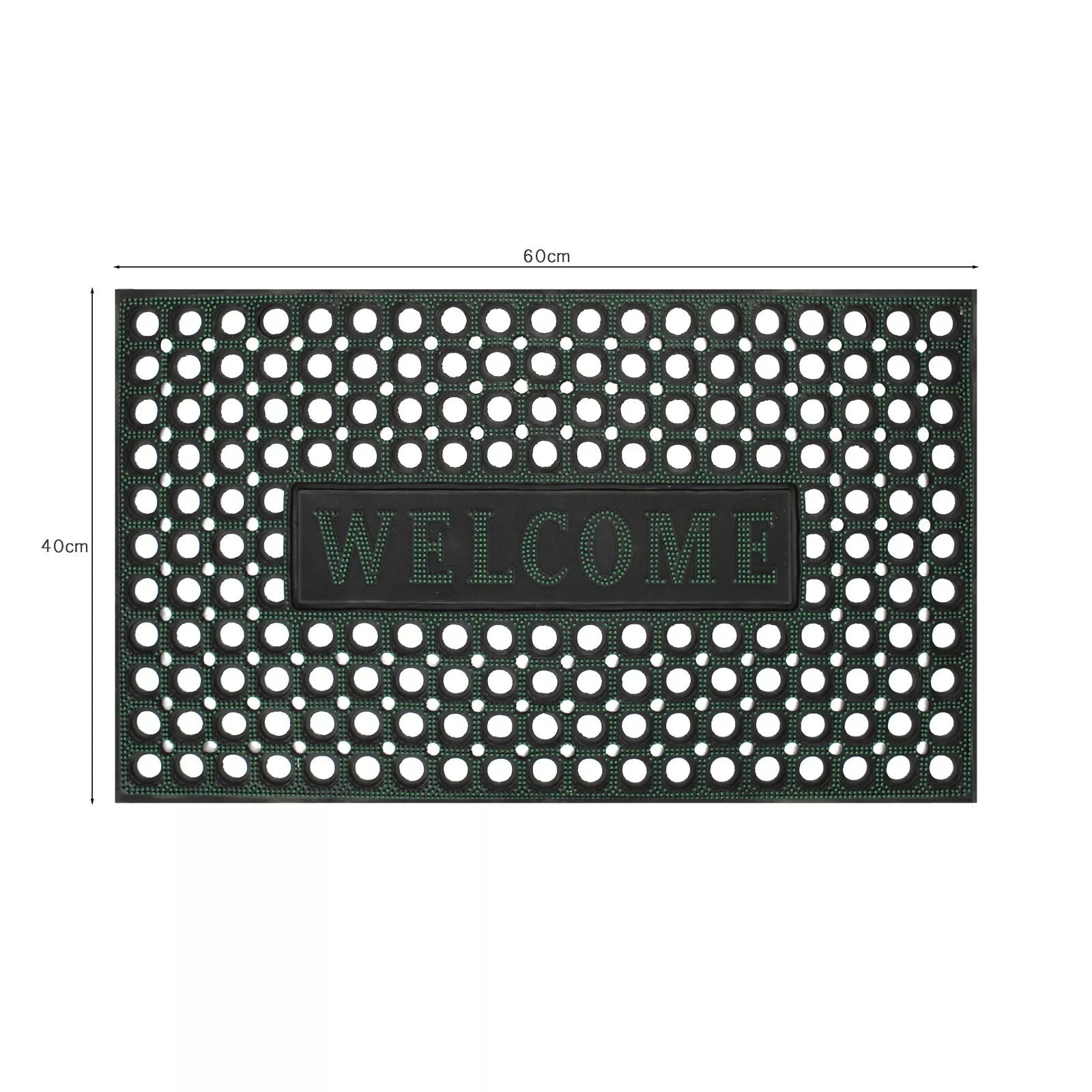 Heavy Duty Rubber Outdoor Door Mats – Indoor & Outdoor Use~5148