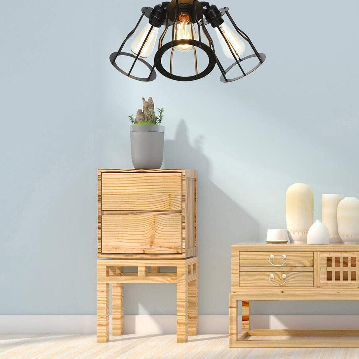 Shabby Chic Flush Mount Ceiling Lights~1759