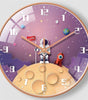 Children’s Room, Silent Wall Clock, Bedroom, Living Room, Kids Clock, Cartoon Clock, Circular Clock, Creative Clock, Quartz Clock, Elementary School, Non-Ticking Clock