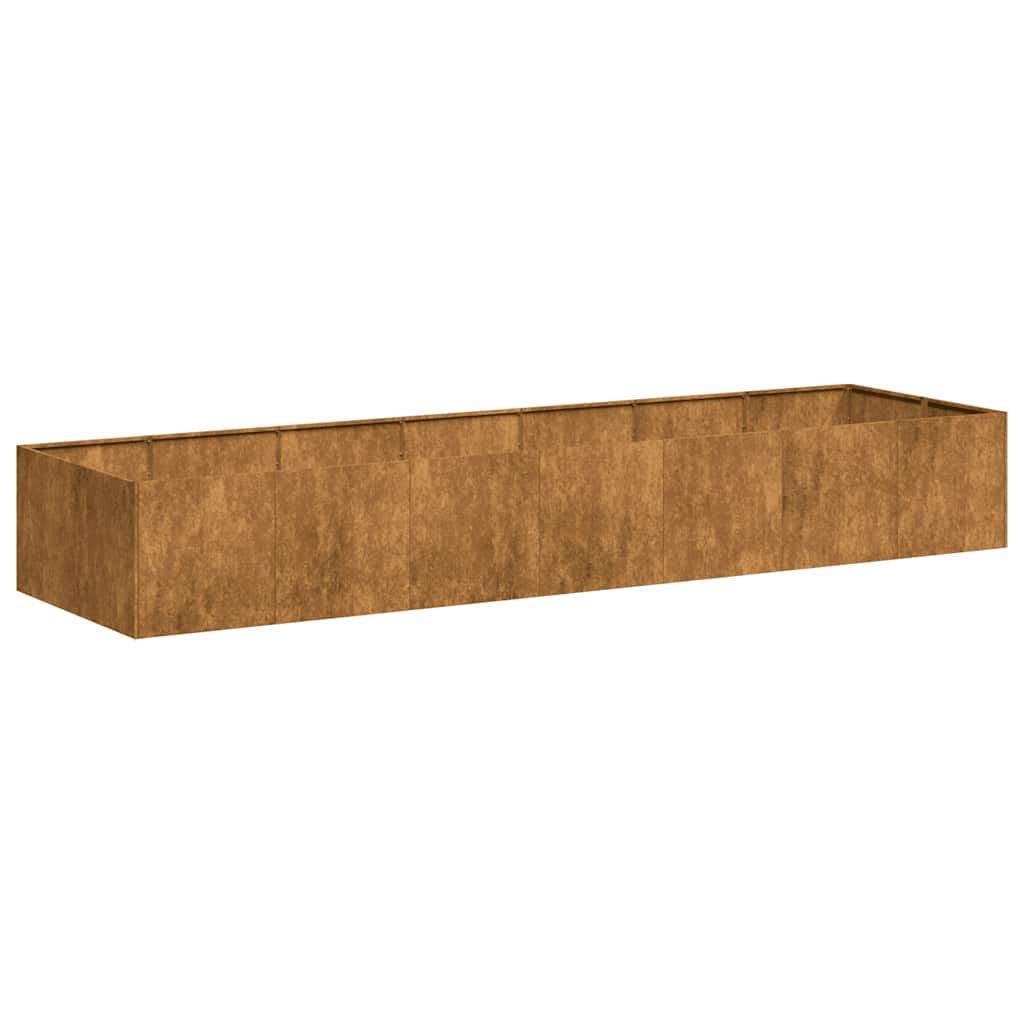 vidaXL Planter Rusty Weathering steel Large Durable Planter