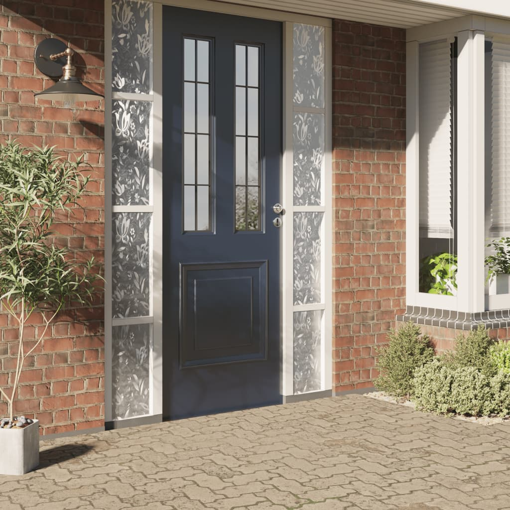 vidaXL Window Film Set of 4 Frosted PVC 35.4 x 196.9 in