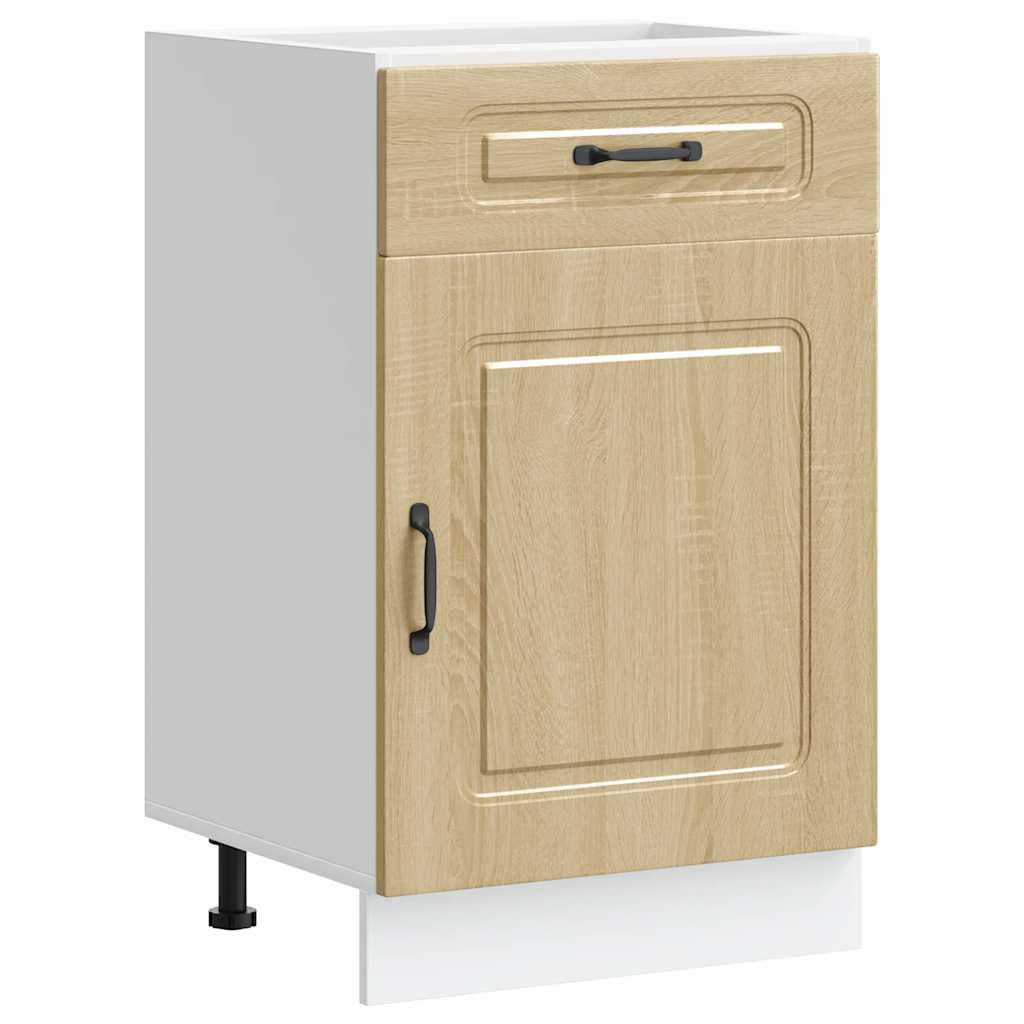 vidaXL Kitchen Base Cabinet Sonoma oak Engineered wood