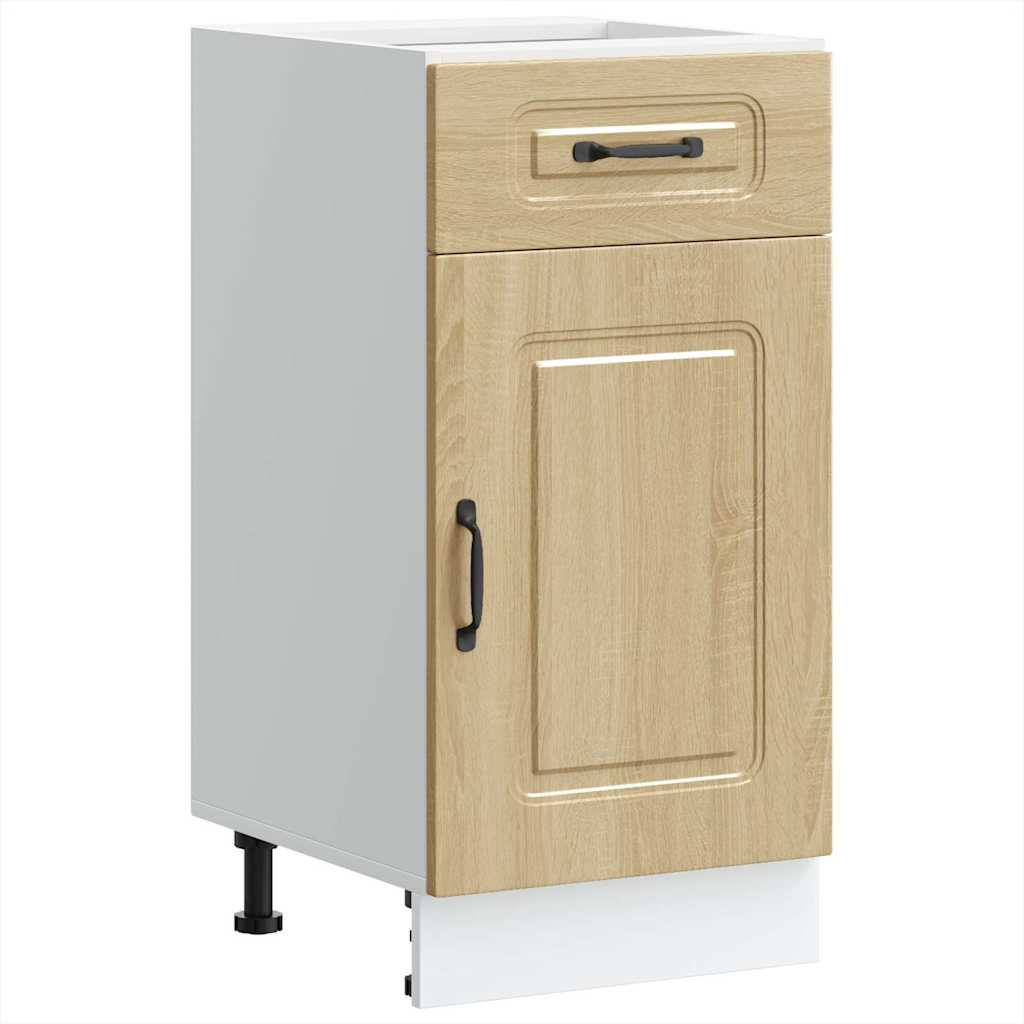 vidaXL Kitchen Base Cabinet Sonoma oak Engineered wood Standard