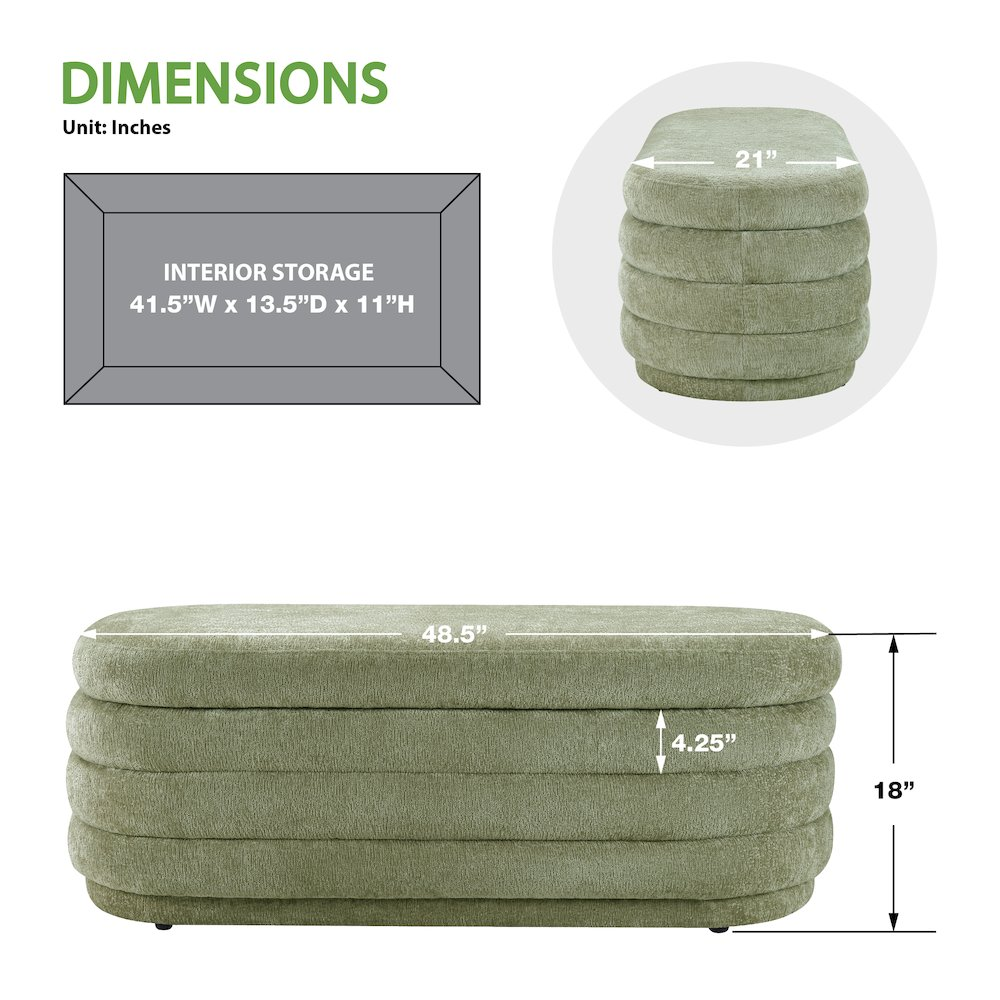 Clifford Storage Bench