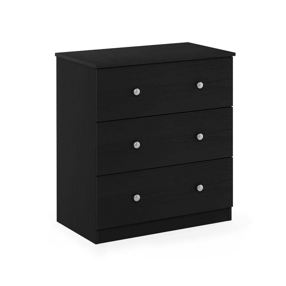 Furinno Tidur 3-Drawer Dresser in Americano with Minimalist Design