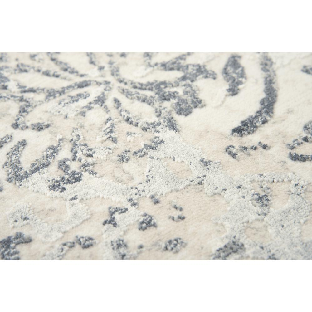 Power Loomed Cut Pile Polyester Rug, 3'11" x 5'6"