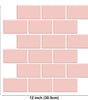 Heat-Resistant 3D Subway Brick Peel and Stick Kitchen Backsplash Tile Stickers