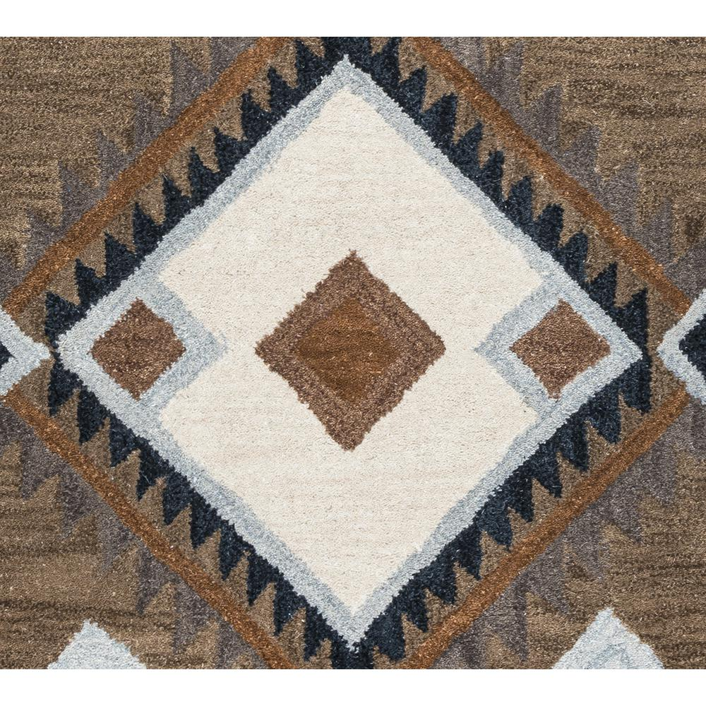 Hand Tufted Cut Pile Wool Rug, 9' x 12'