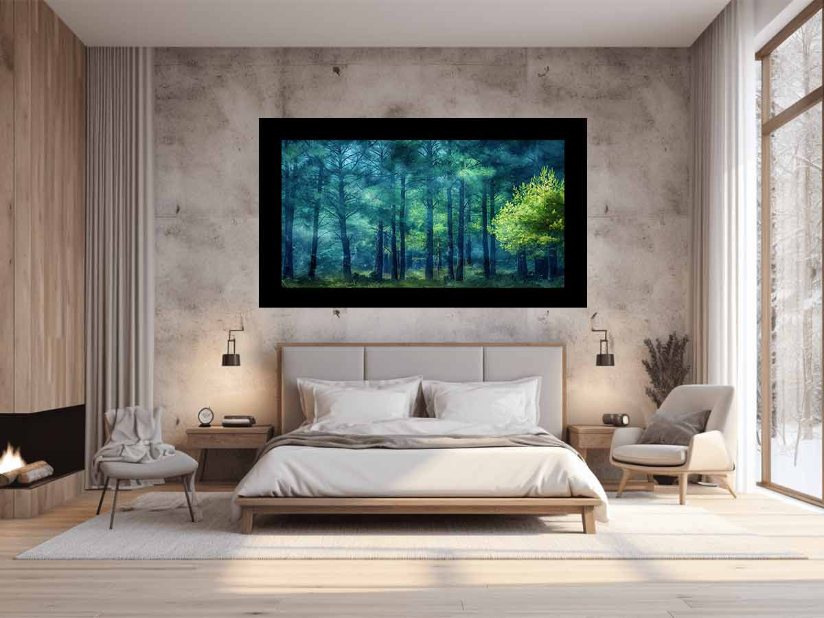 Pine Forest Canvas Art Print
