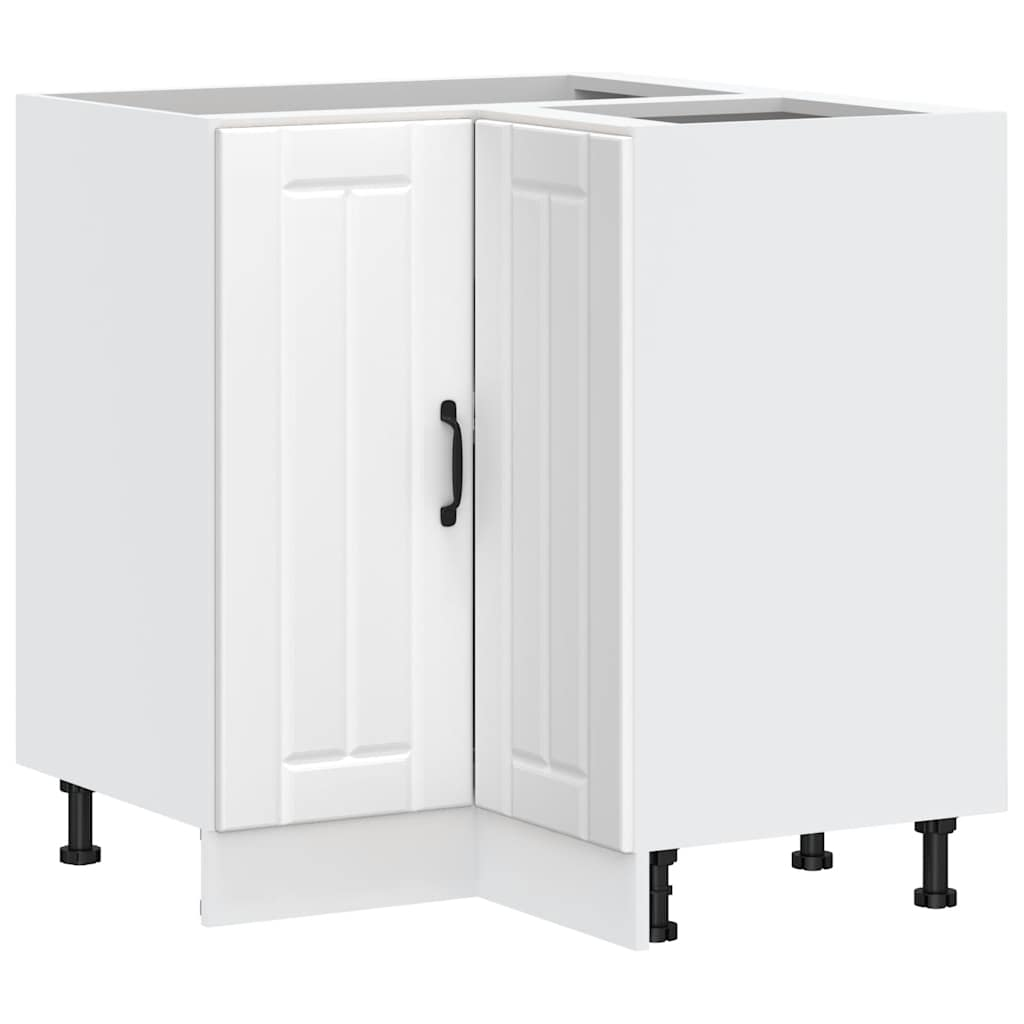 vidaXL Kitchen Corner Base Cabinet White Engineered wood Medium