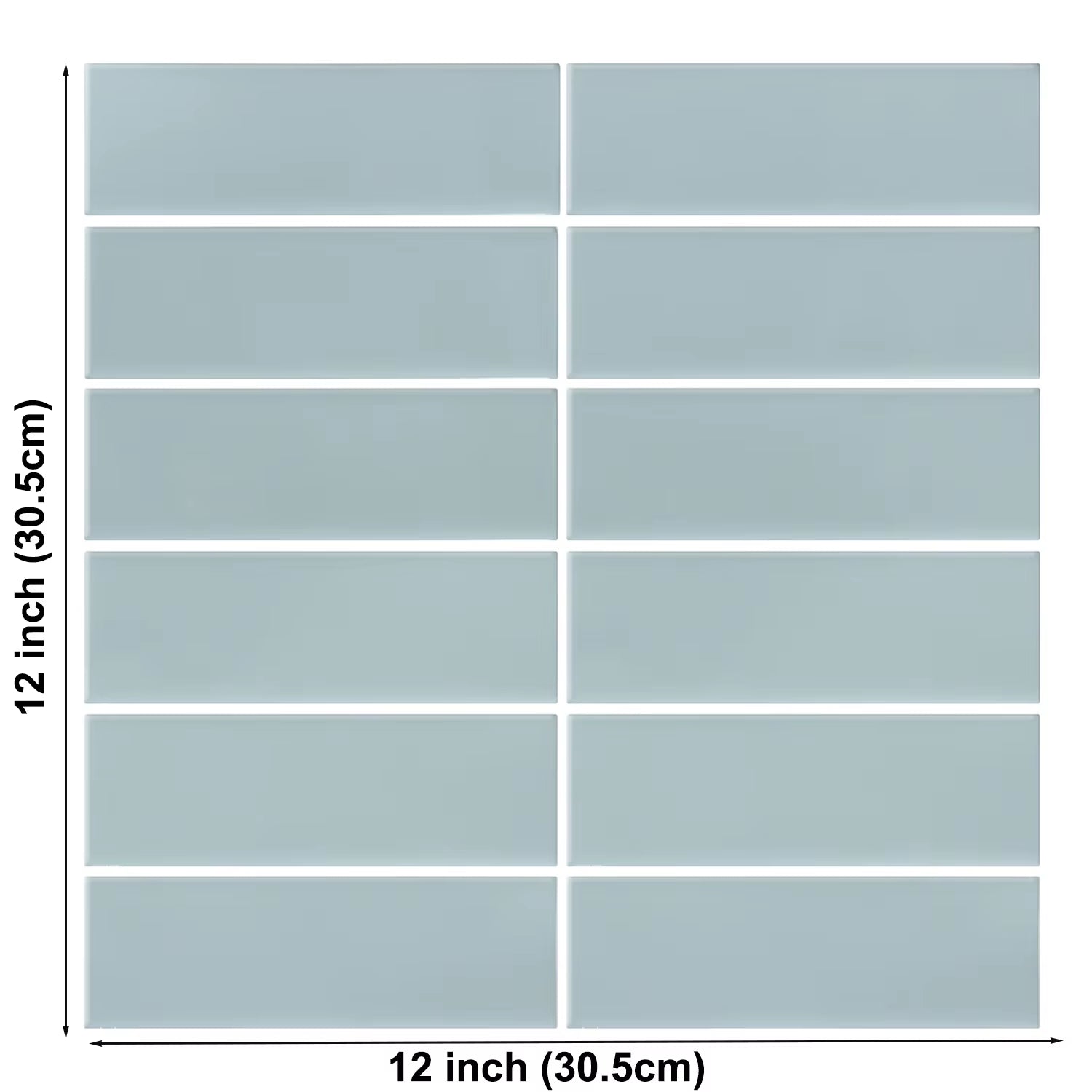 Peel and Stick Wall Tile Stickers Strong Adhesive Wallpaper DIY for Kitchen &Bathroom Backsplash Bathroom RVs Decoration