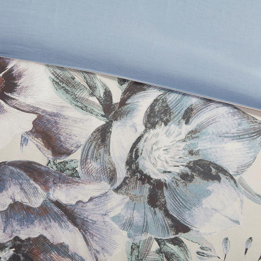 3 Piece Cotton Printed Duvet Cover Set
