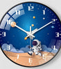 Children’s Room, Silent Wall Clock, Bedroom, Living Room, Kids Clock, Cartoon Clock, Circular Clock, Creative Clock, Quartz Clock, Elementary School, Non-Ticking Clock