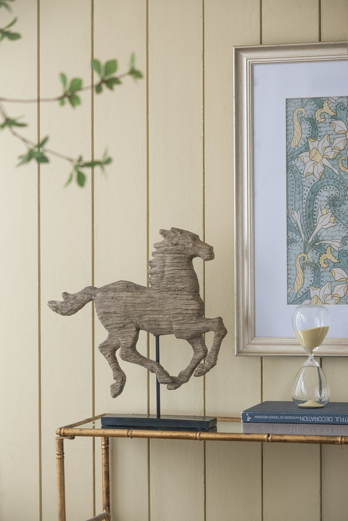 19x3x19.5' Defiance Spirited Horse Accent Sculpture, Large